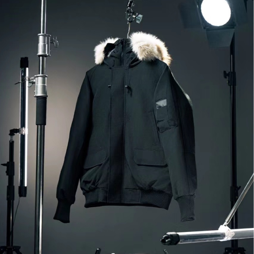 01飞行员连帽羽绒服冬季户外极寒加厚工装派克服