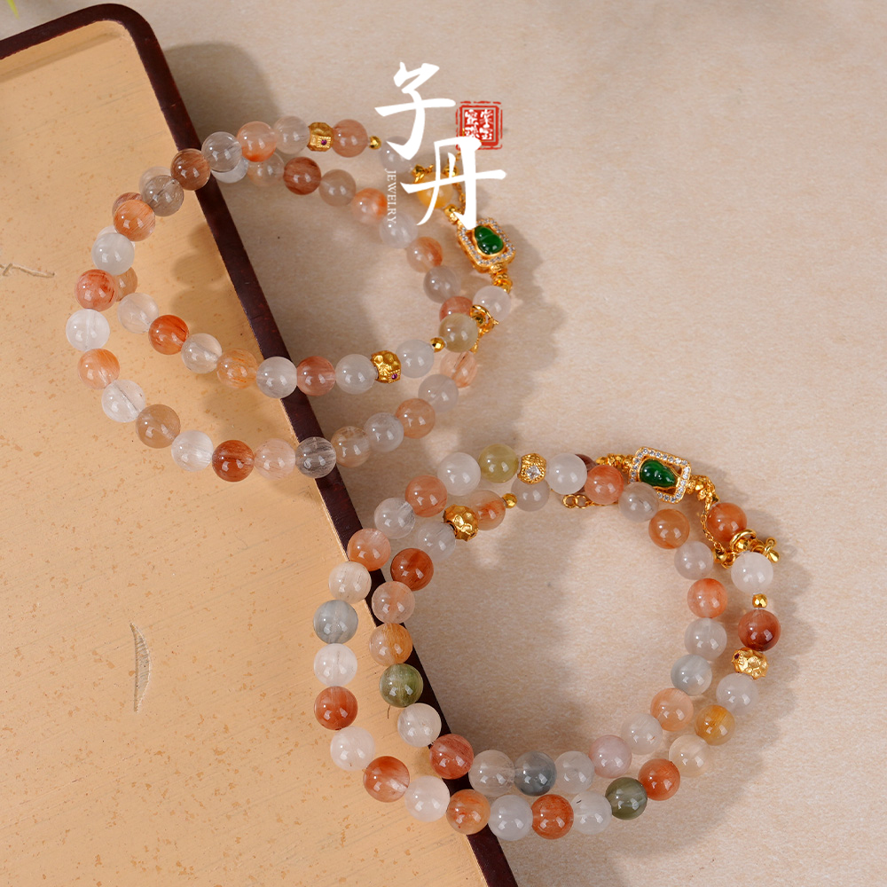 【子丹】彩兔毛DIY双圈（多样性发/发一条）C5-701