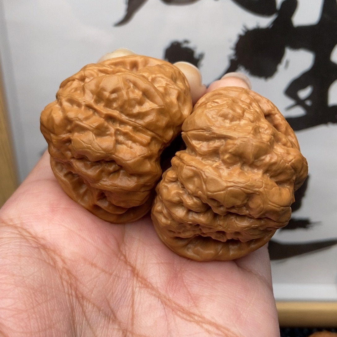 核桃手串/手链边42蛤蟆头