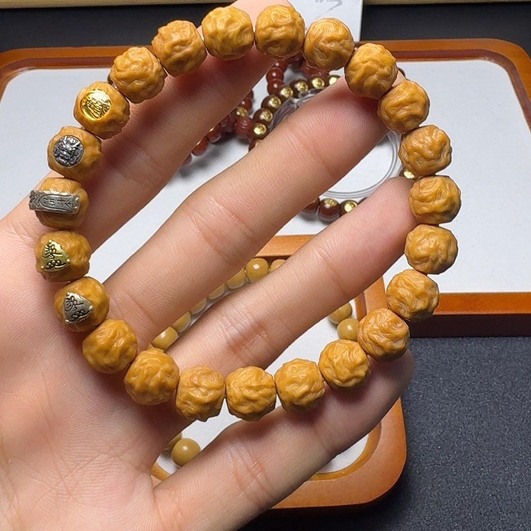 手串猴头核桃全品五标款龙蛇之变