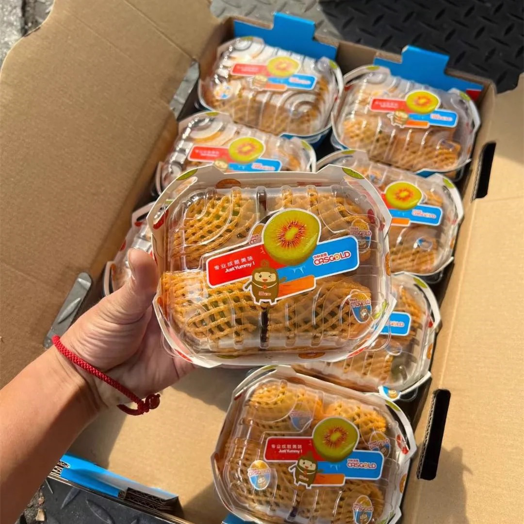 【中科金果猕猴桃礼盒】蓝箱中科金果红心猕猴桃约2.7kg/箱