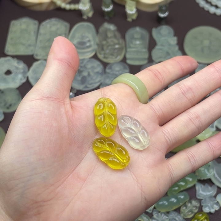 蛇纹石玉未镶嵌多样性随机发一