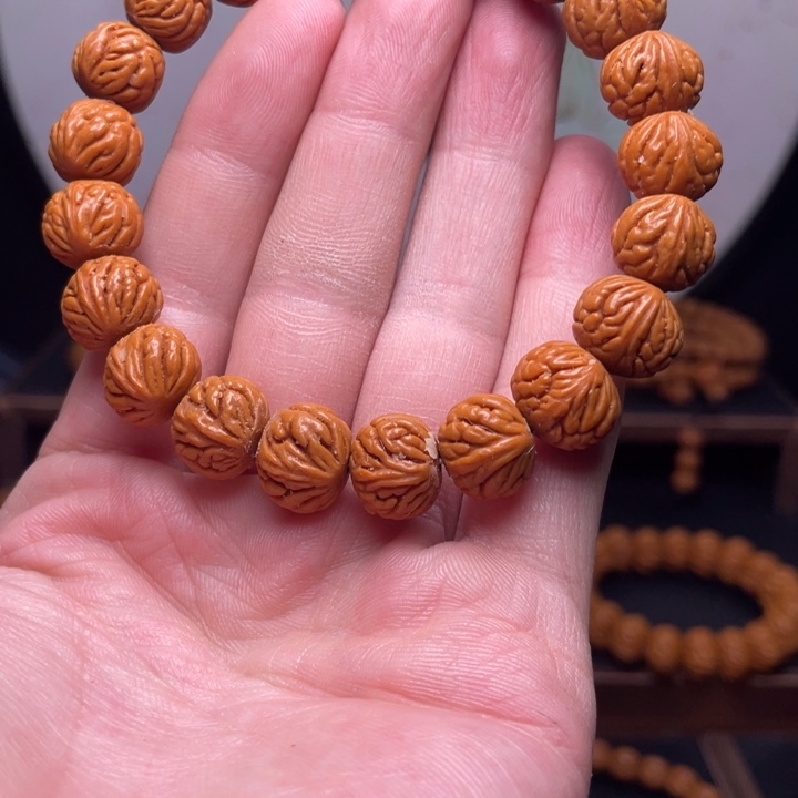 桃核手串13暴龙火焰手串