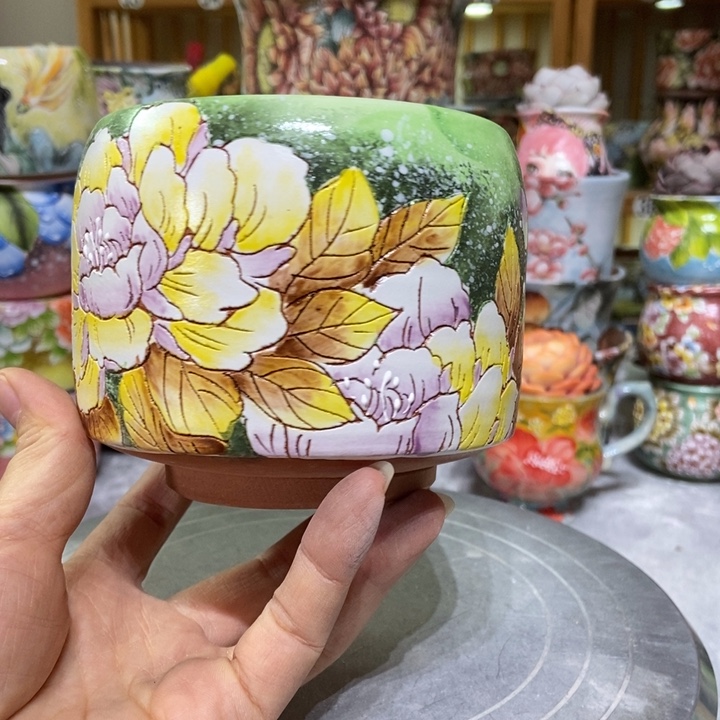 景德镇艺术手绘作品