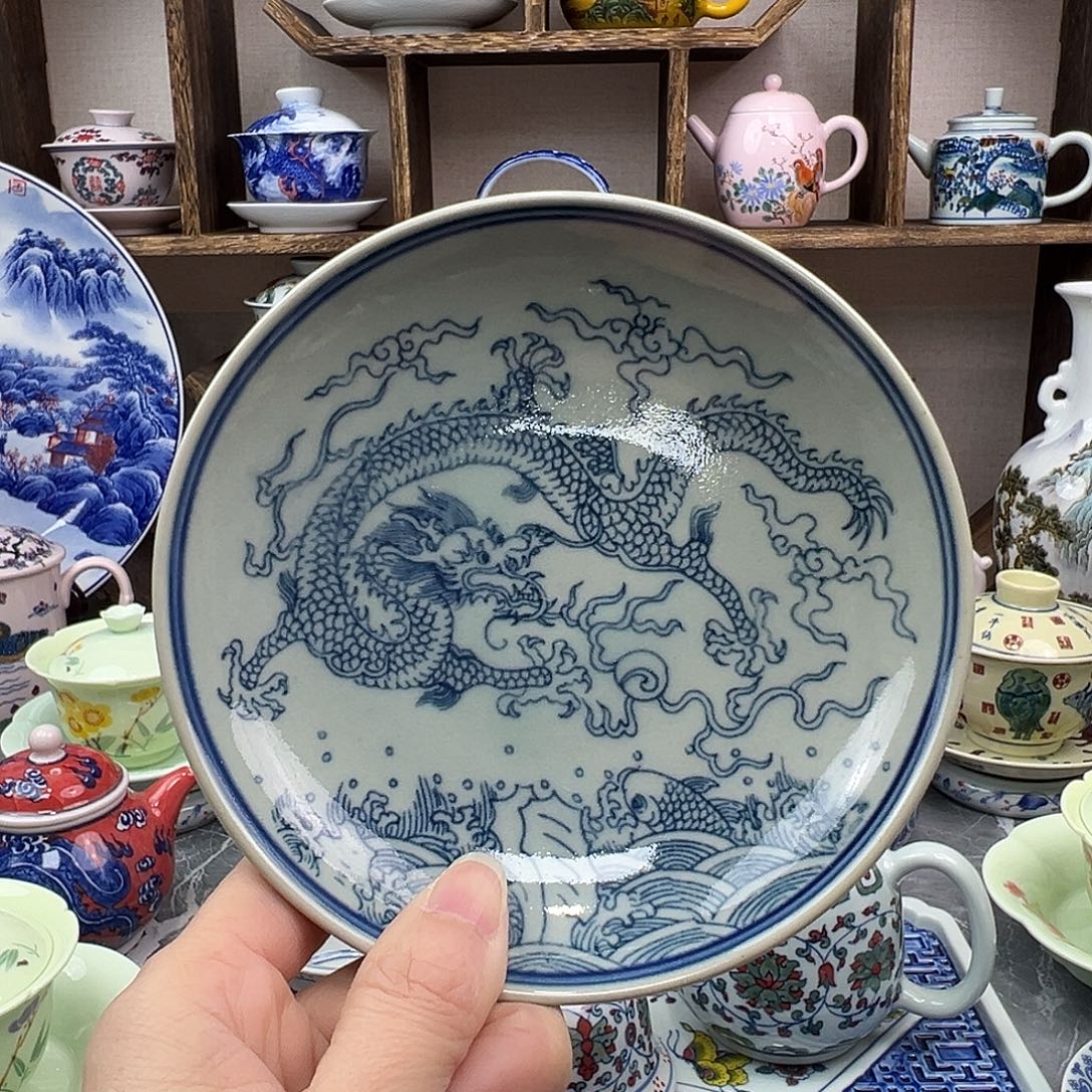 陶瓷碟景德镇陶瓷567老厂瓷47