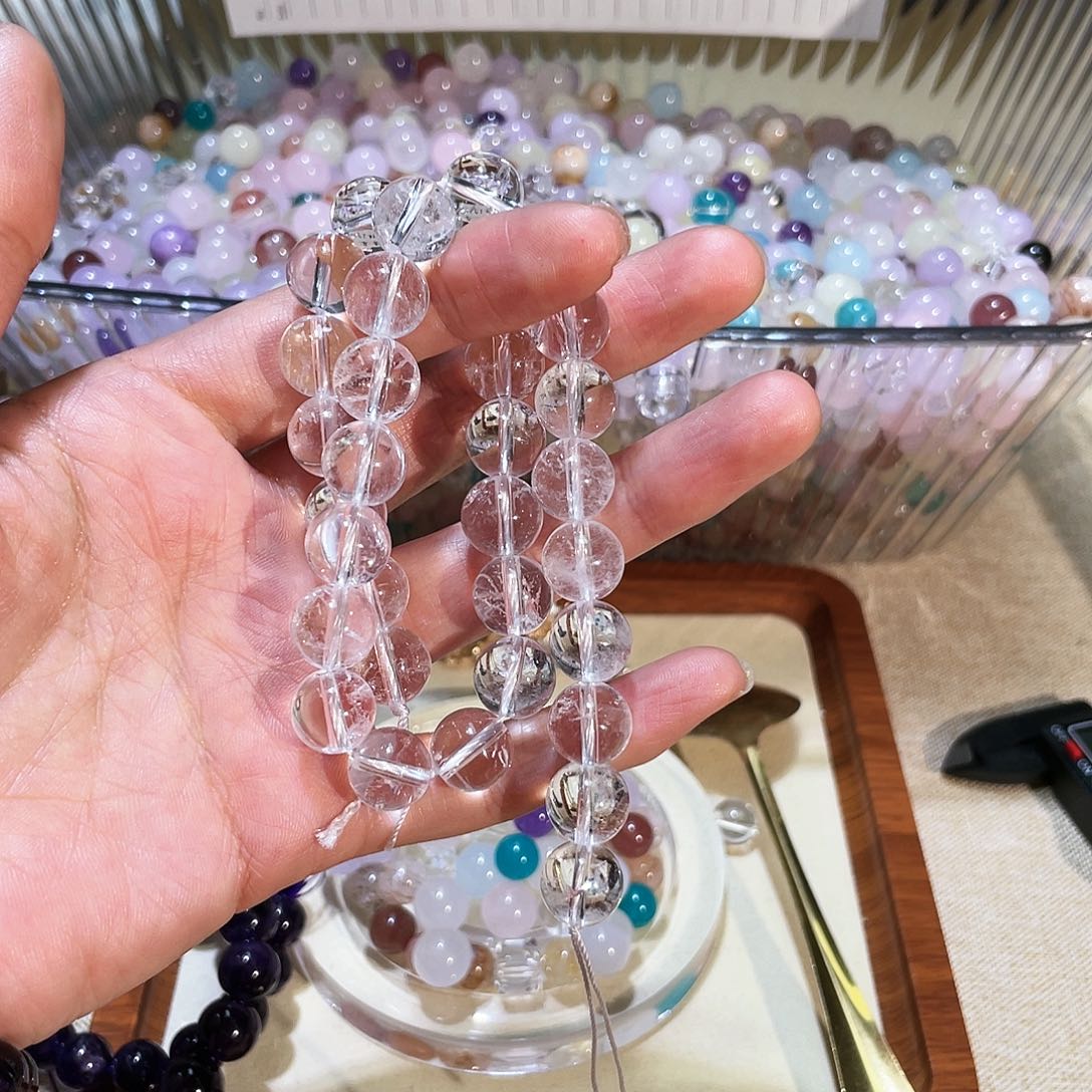 查罗石（紫龙晶）手串未镶嵌