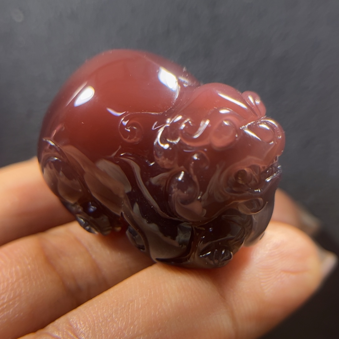 南红玛瑙貔貅未镶嵌