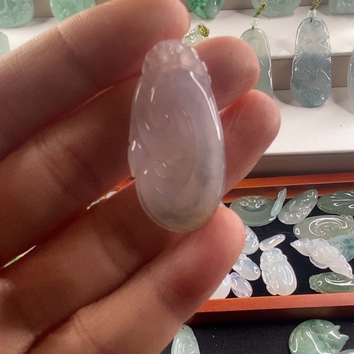 颈饰未镶嵌翡翠天然翡翠