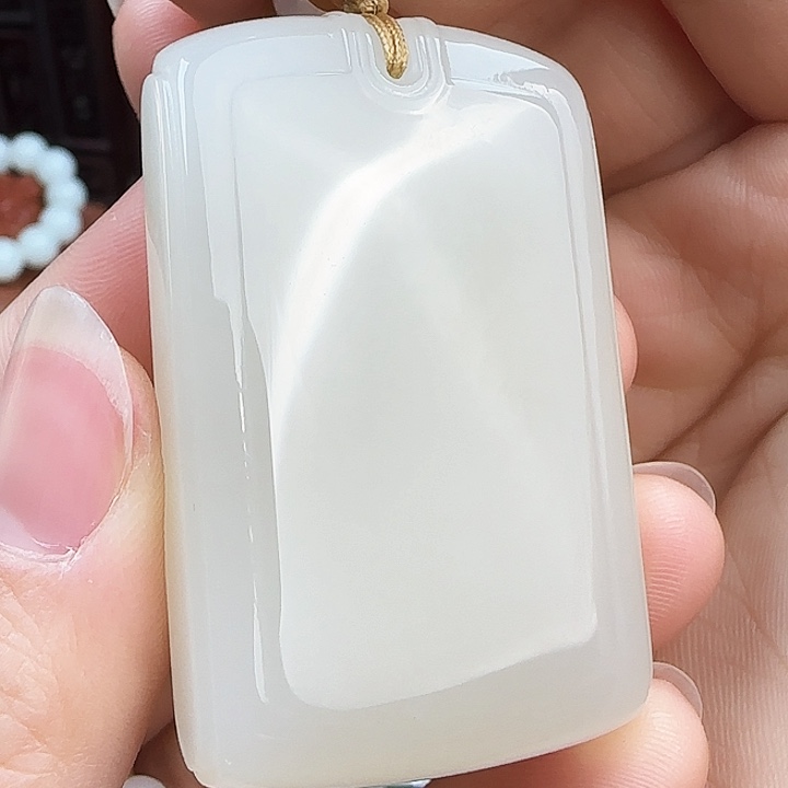 和田玉挂件未镶嵌定制发货