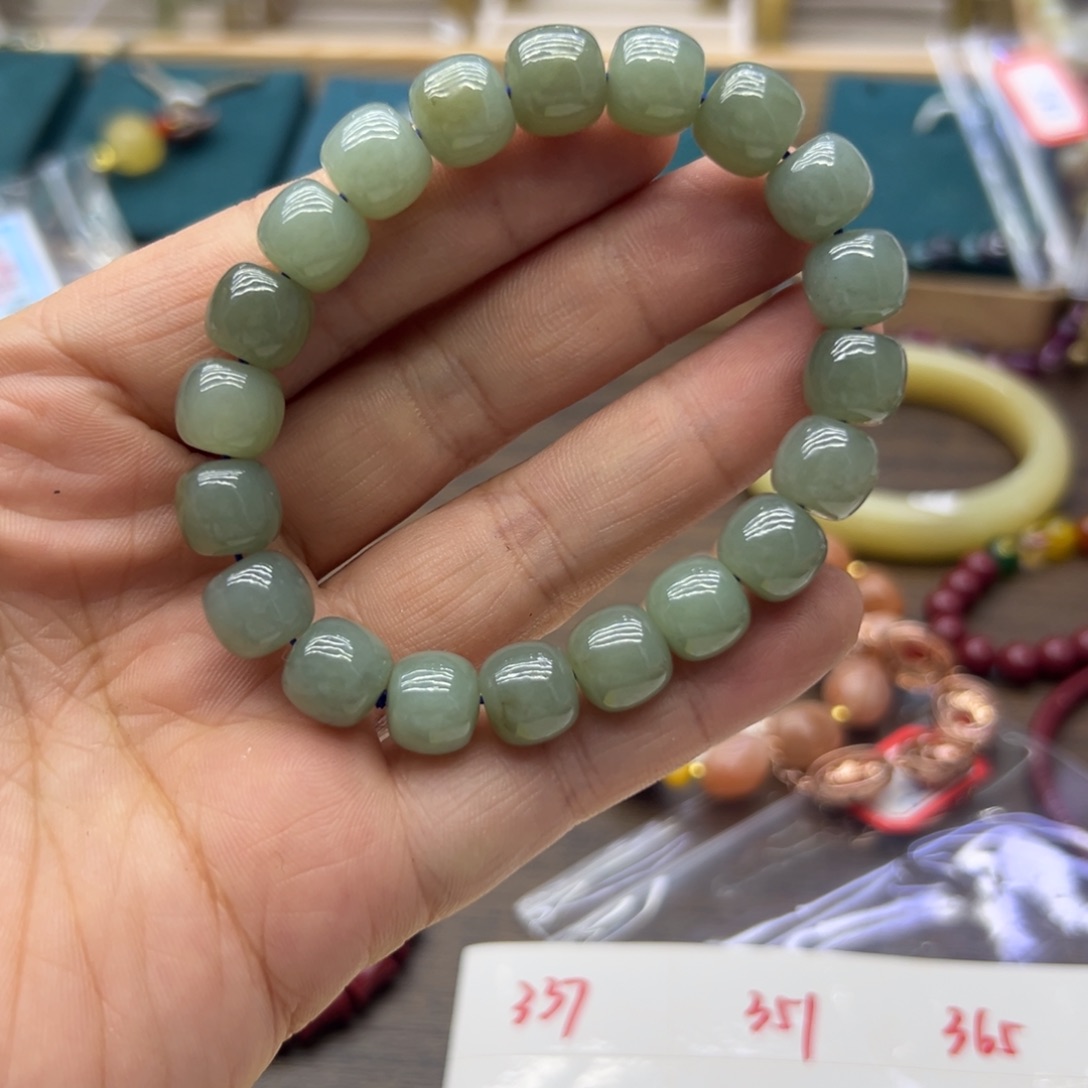 和田玉未镶嵌手链265