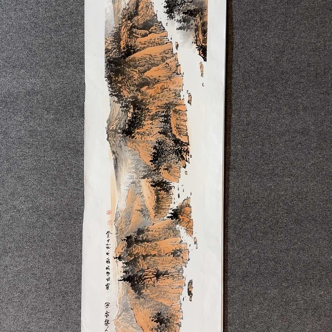 国画杜浩老师手绘作品
