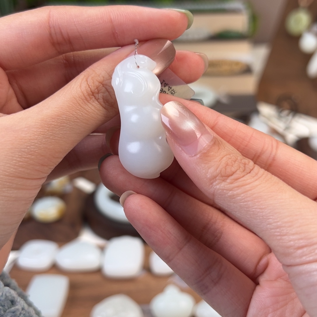 和田玉（白玉）未镶嵌颈饰