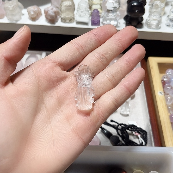 未镶嵌紫晶珠宝半成品