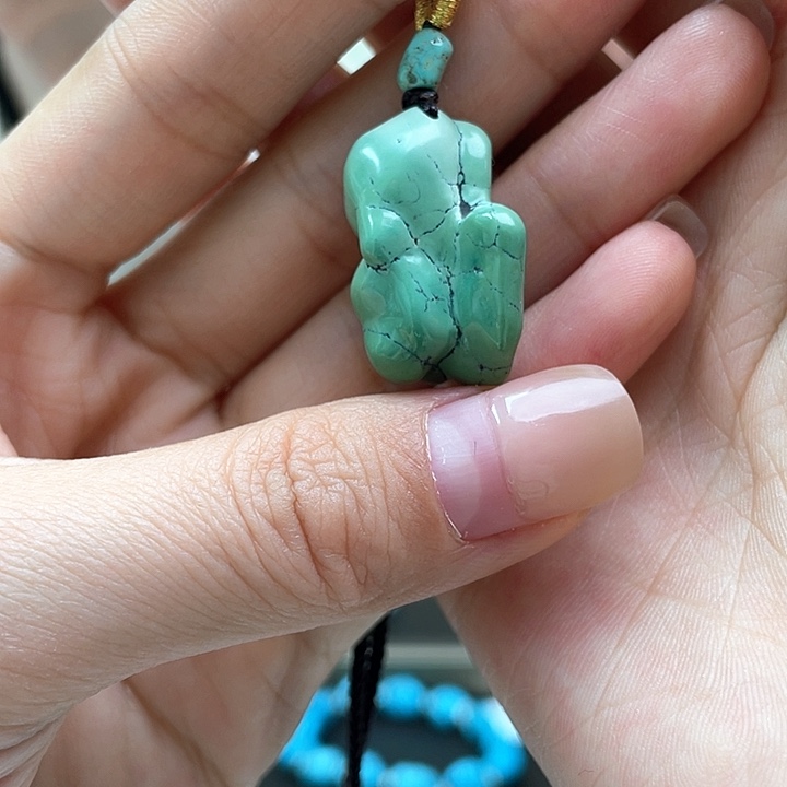 未镶嵌绿松石珠宝奇石