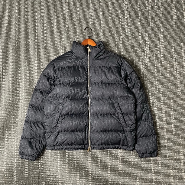 99新 DIOR/迪奥 老花满印立领羽绒服外套/尺码52/6523