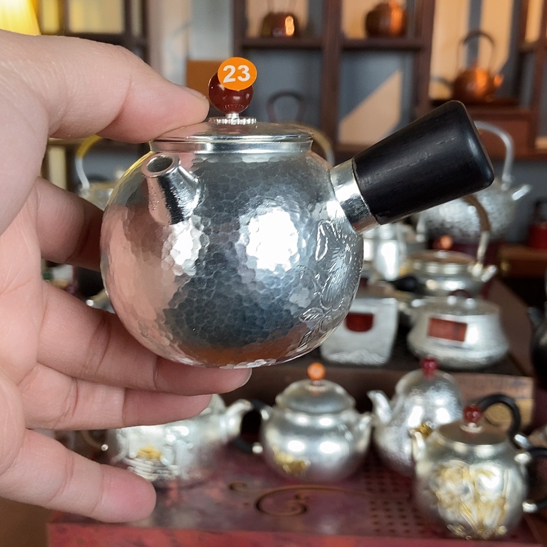 一***植纯手工制作一铜壶制作