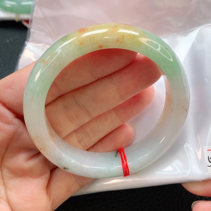 翡翠手镯未镶嵌55.5正