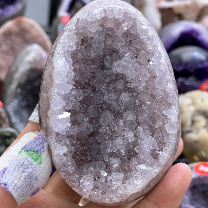 水晶摆件未镶嵌捡漏