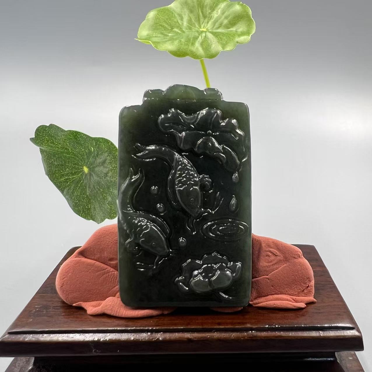 A0209 和田玉吊坠 HS2301089