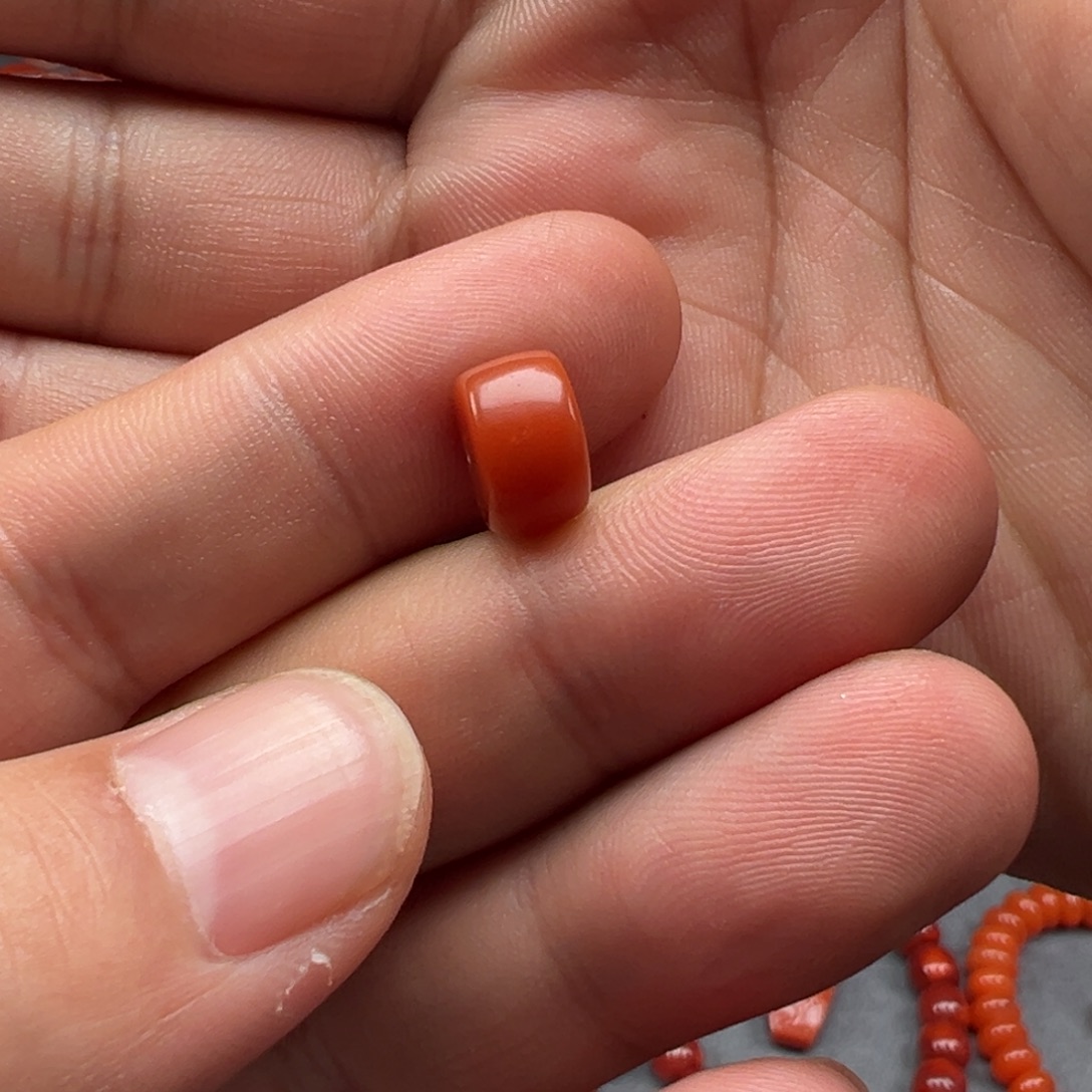 南红玛瑙未镶嵌珠子