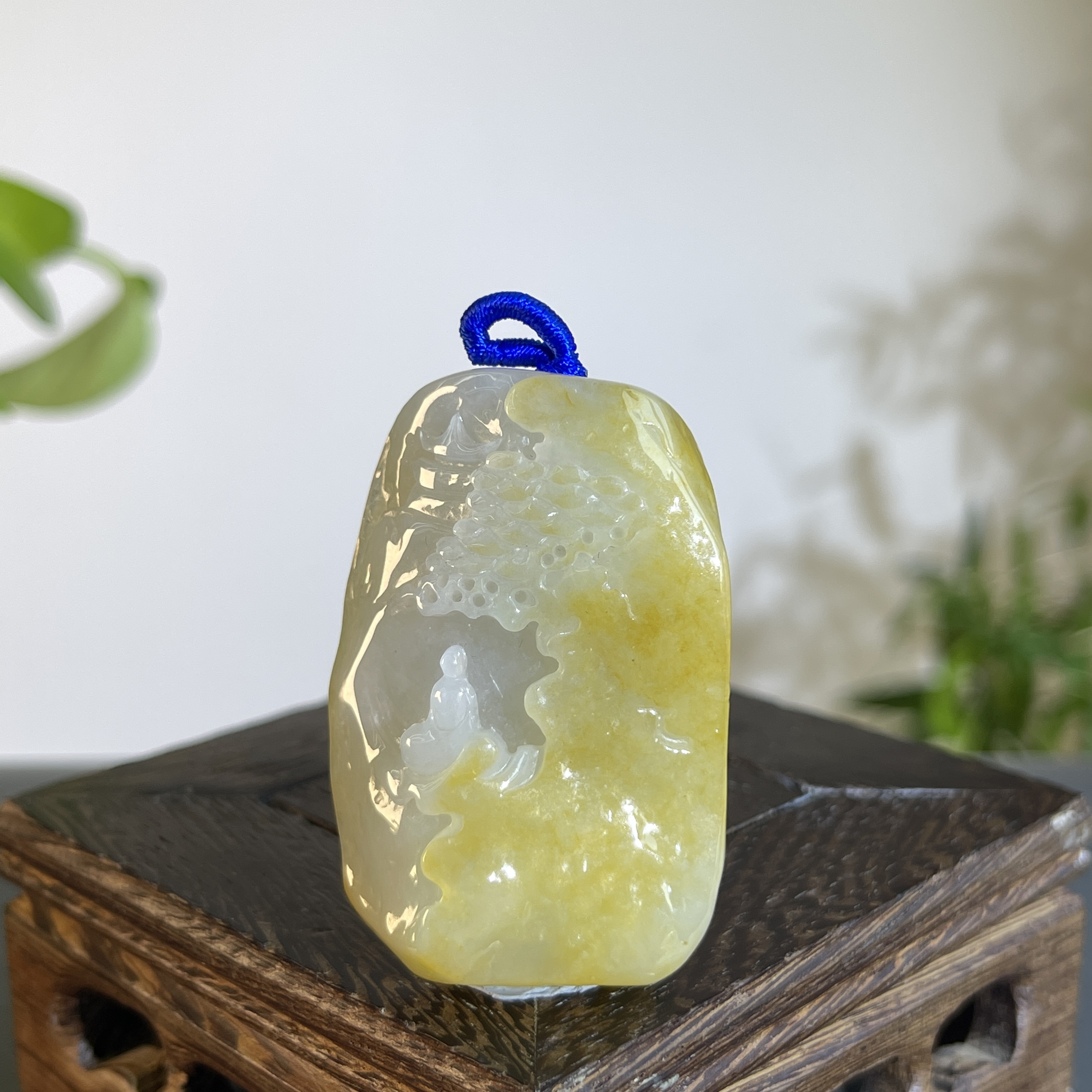 JTB02-55 天然缅甸翡翠A货 悟道