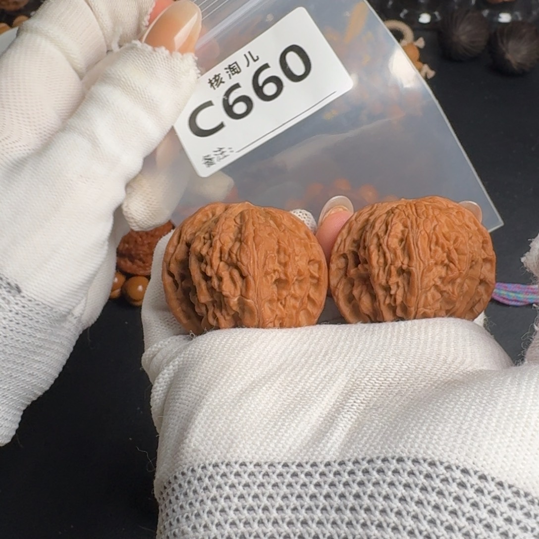 把件文玩核桃4磨盘C660