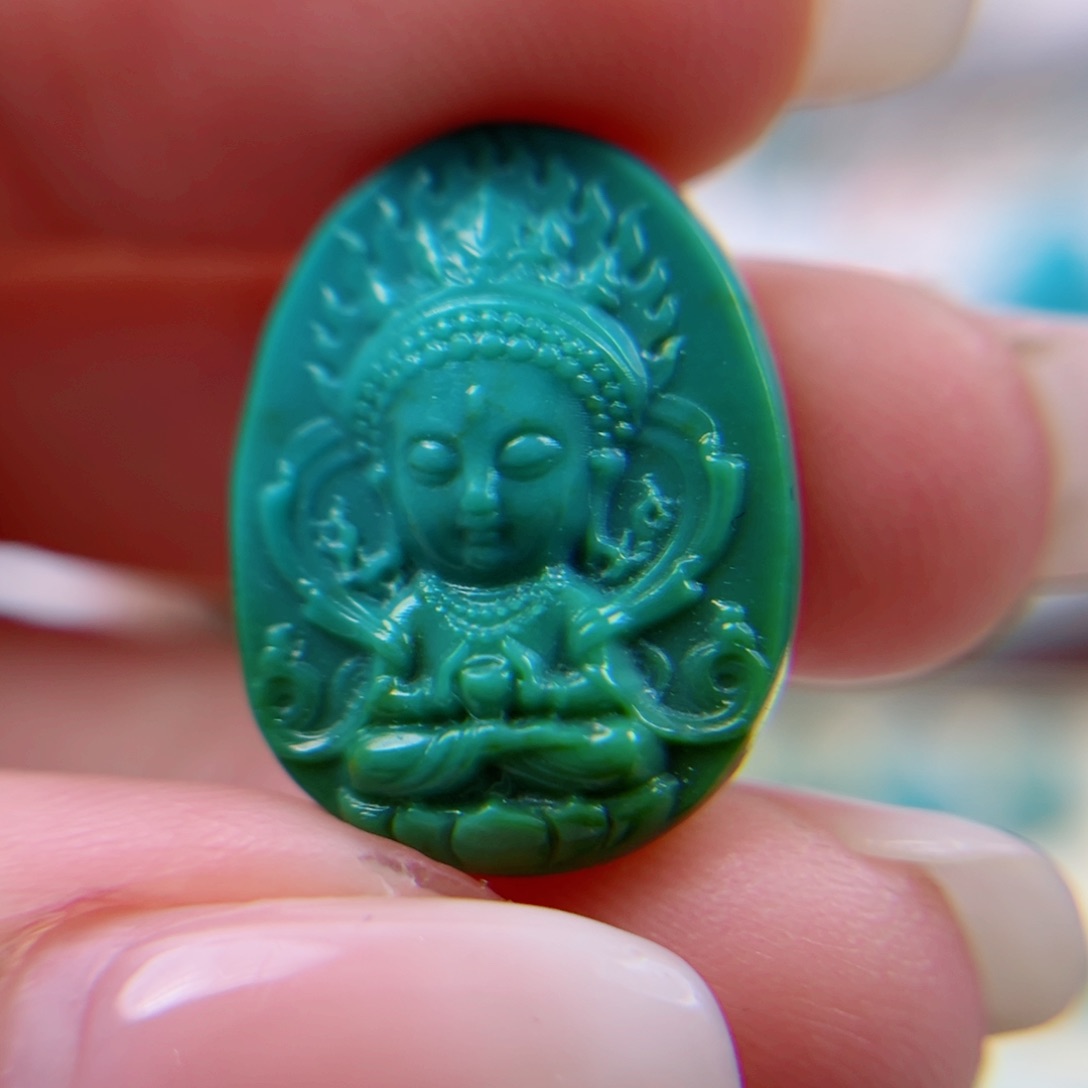 绿松石未镶嵌原矿