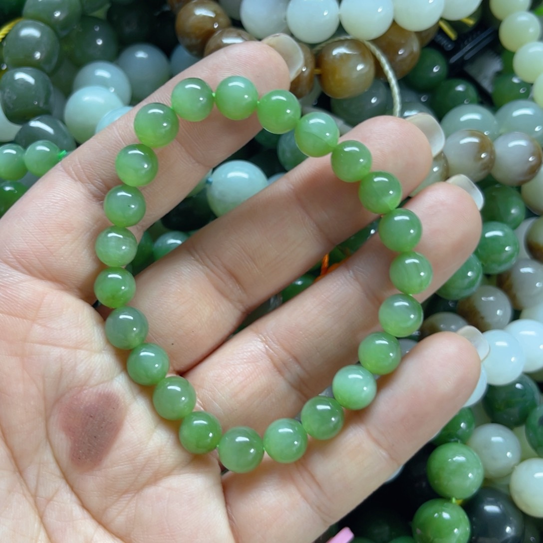 和田玉手链未镶嵌