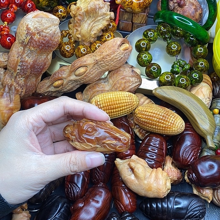 琥珀木琥珀木文玩手串