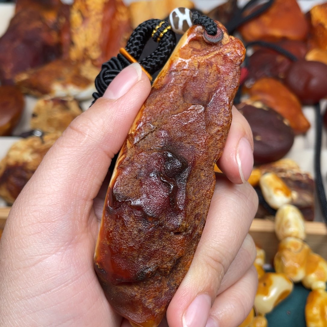 蜜蜡珠宝奇石未镶嵌芭****店