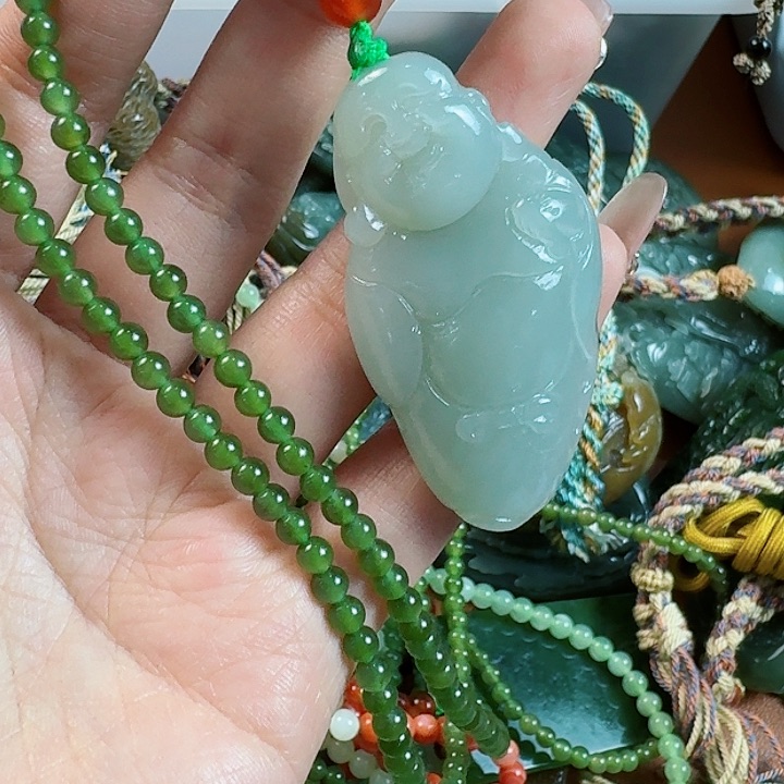 和田玉挂件未镶嵌