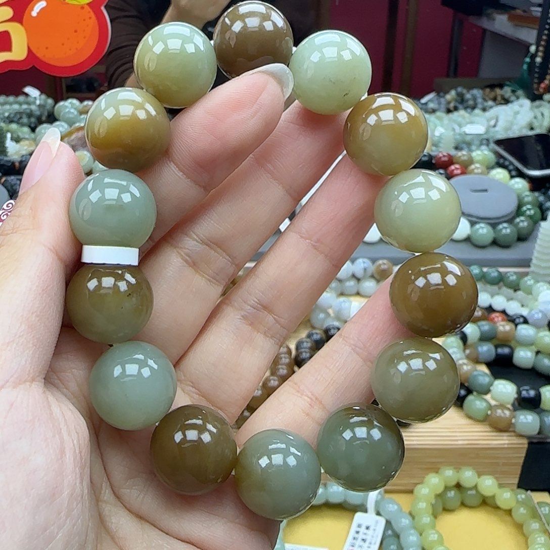 和田玉手链未镶嵌