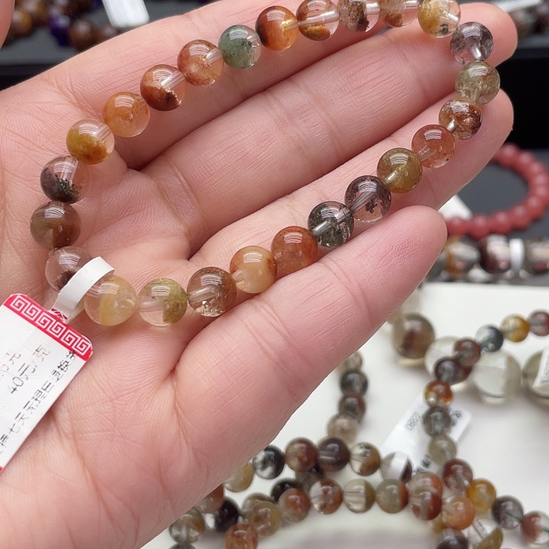 未镶嵌水晶手链天然手链