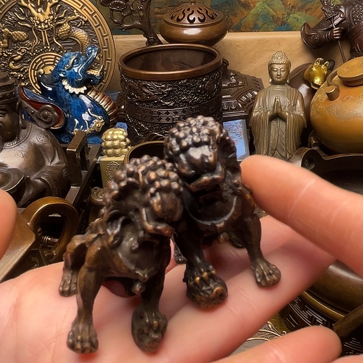 精美铜器批发档口