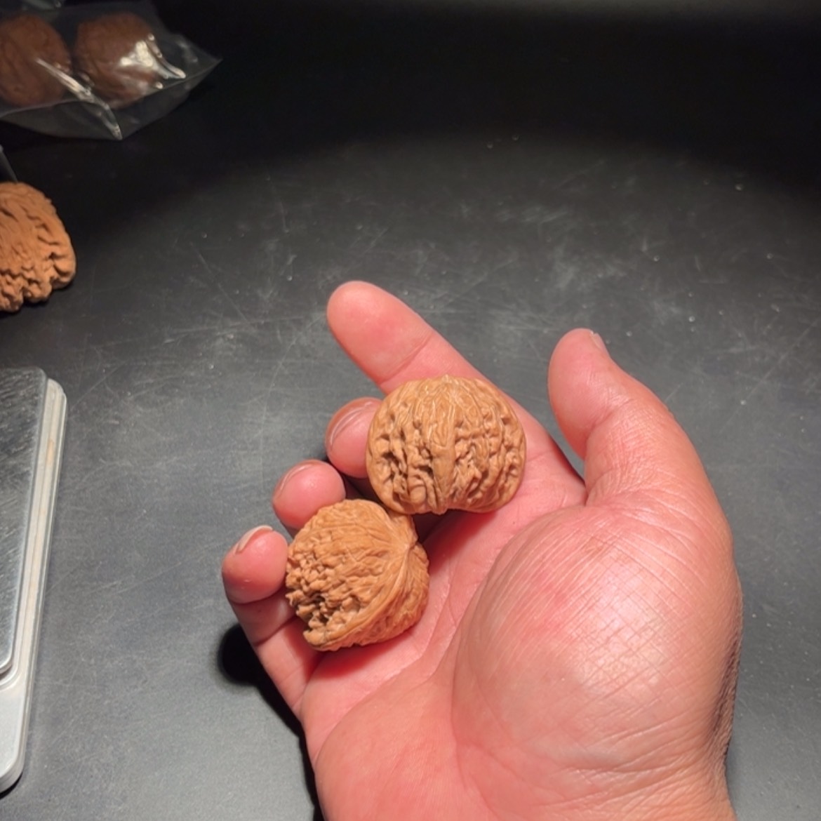 【闪购商品】山*﹏文玩核桃木制手把件