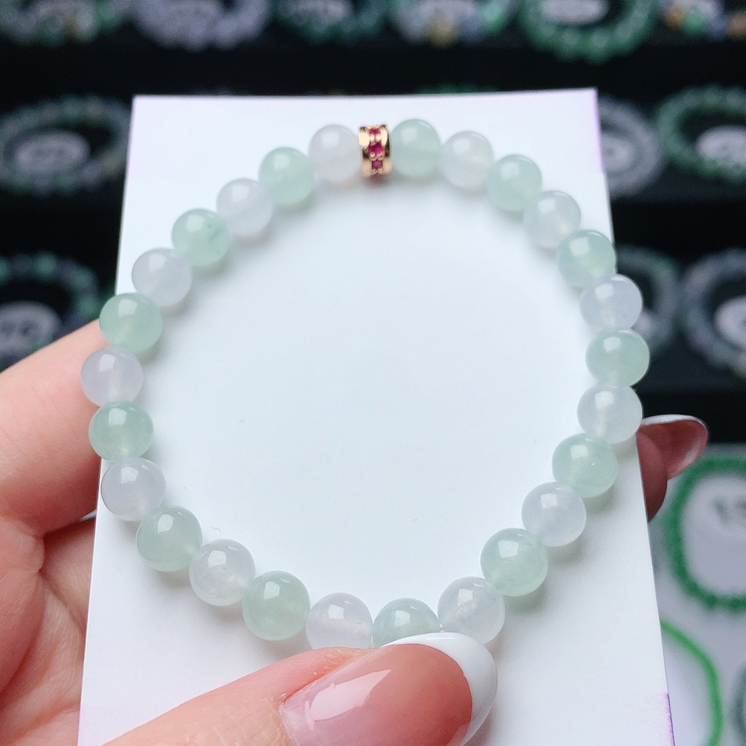 翡翠手链未镶嵌翡翠