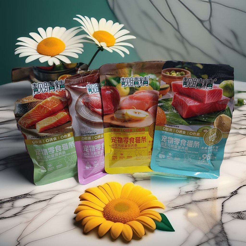 0胶质0色素0诱食靓睛睛益生元能量营养猫条全阶段猫适用无添加