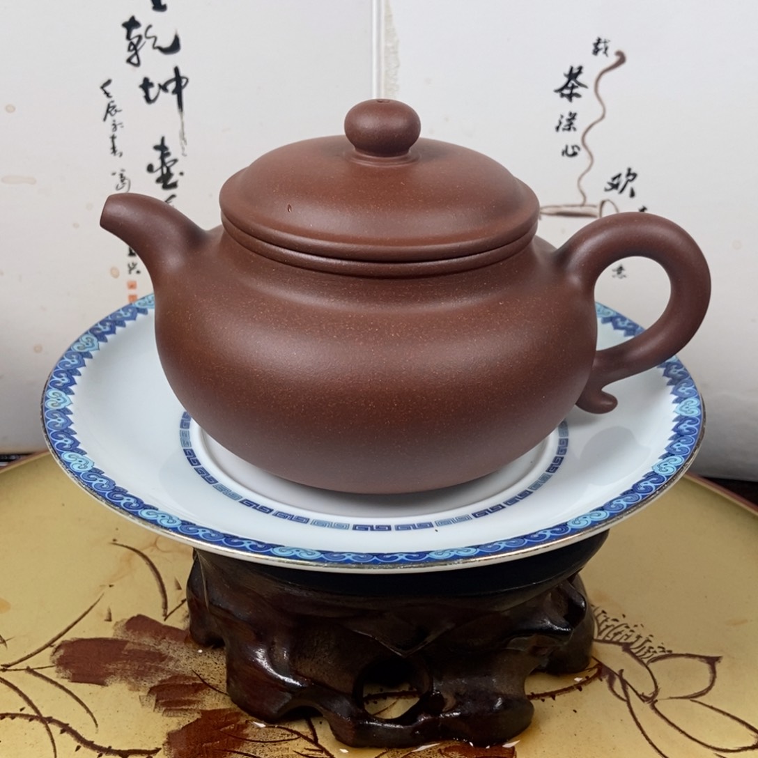 紫砂茶壶全手底槽280容量
