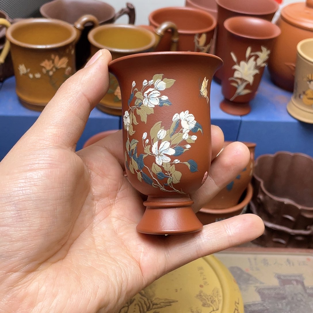 紫砂茶杯紫砂主人杯80cc