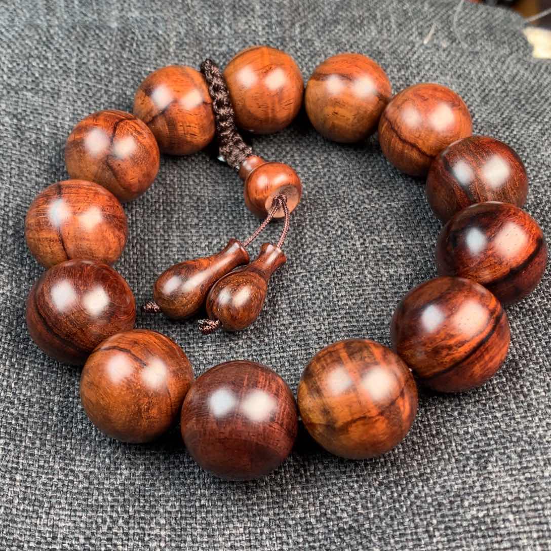 黄花梨/降香黄檀手串/手链拽***蚁