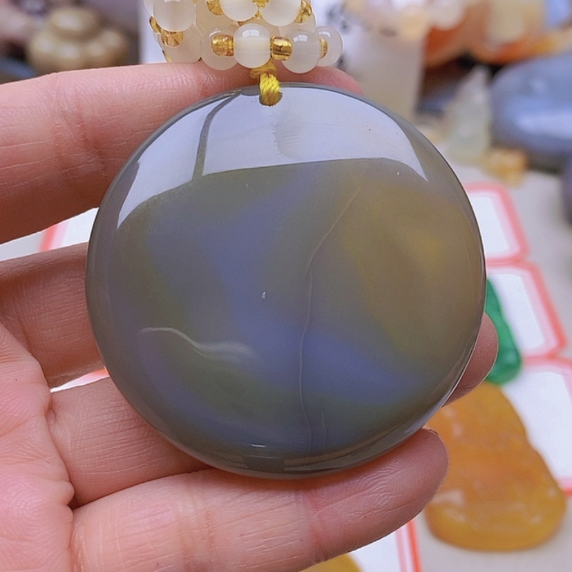 【闪购商品】未镶嵌玛瑙/玉髓珠宝半成品d****w