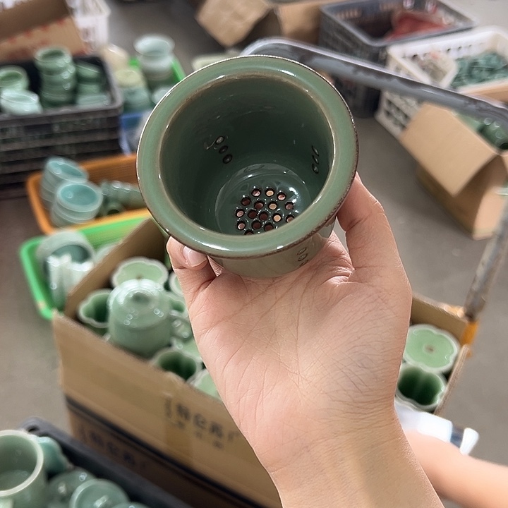小米茶器龙泉青瓷