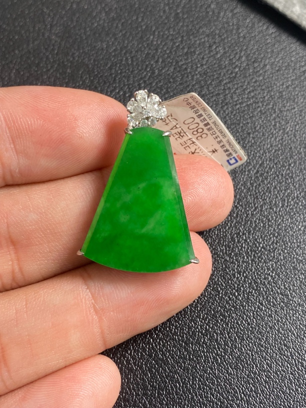 天然A货无事牌吊坠