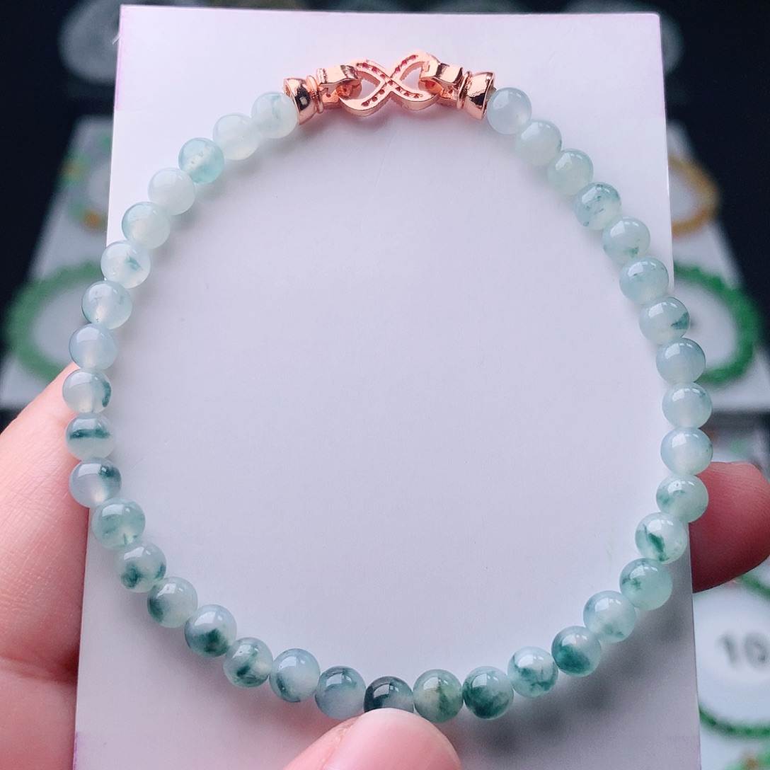 未镶嵌手串翡翠翡翠