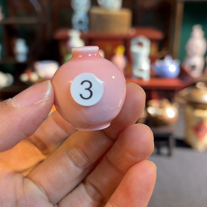 摆件微陶老王迷你花瓶