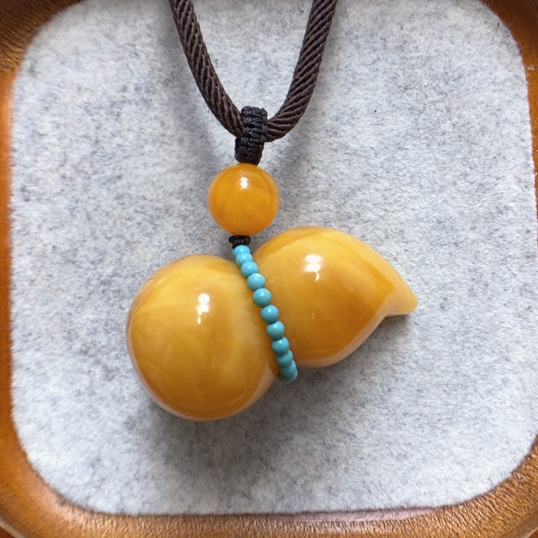 蜜蜡颈饰未镶嵌蜜蜡