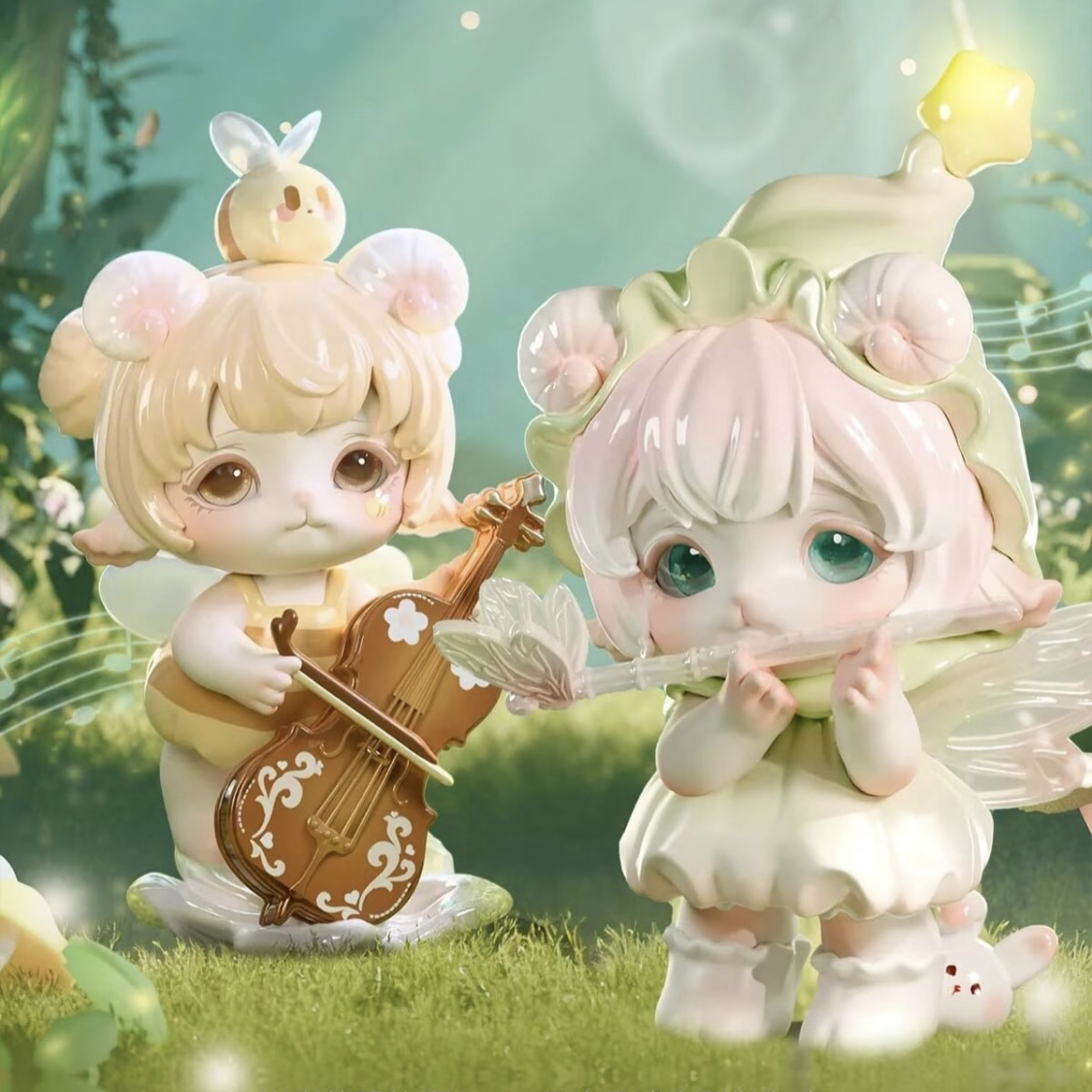 【直播拆】米卷昆虫音乐会系列潮玩盲盒手办