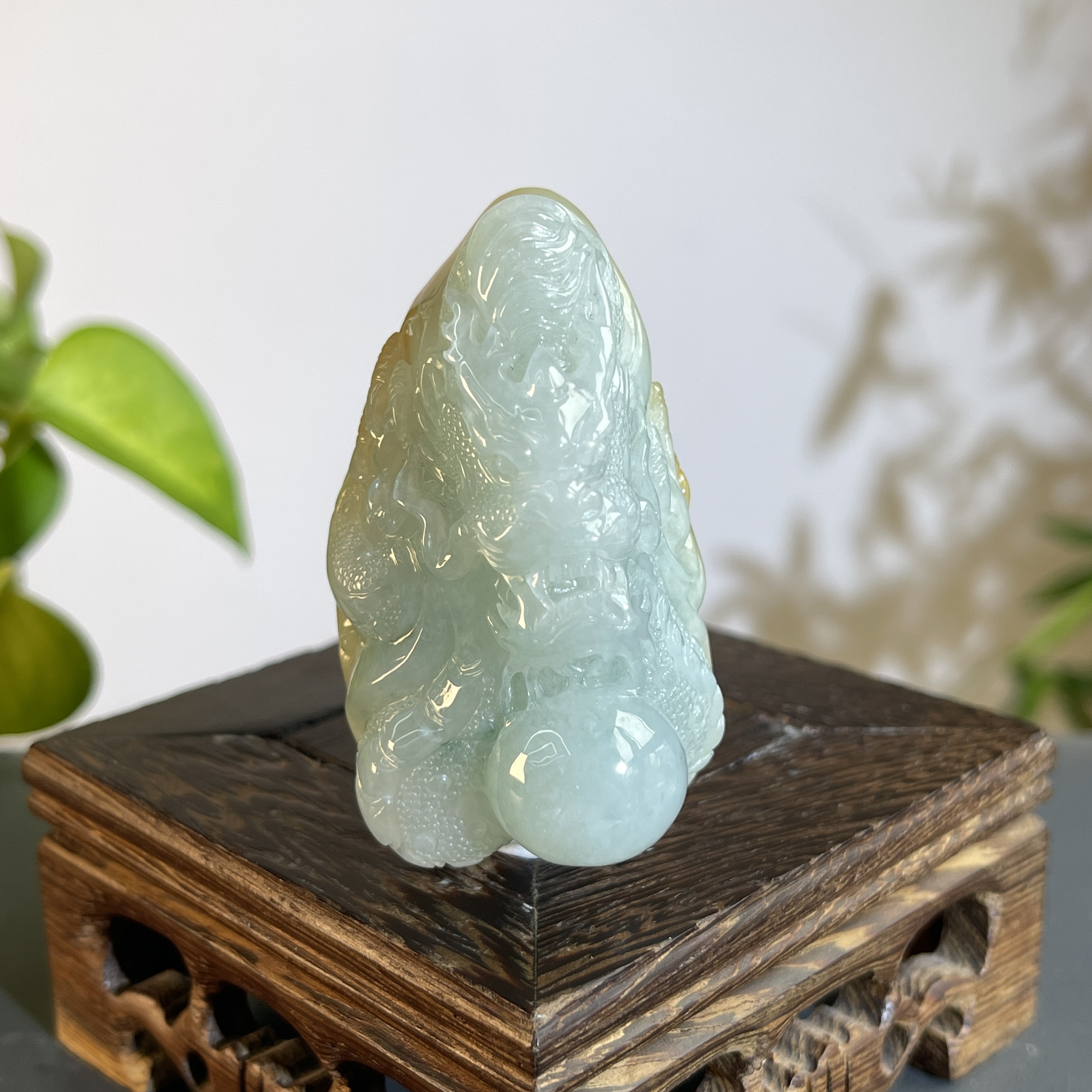 JTA24-60 天然缅甸翡翠A货 龙牌