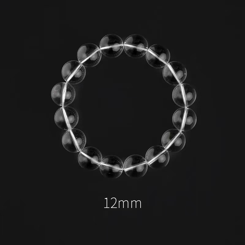 白水晶12mm单圈手串