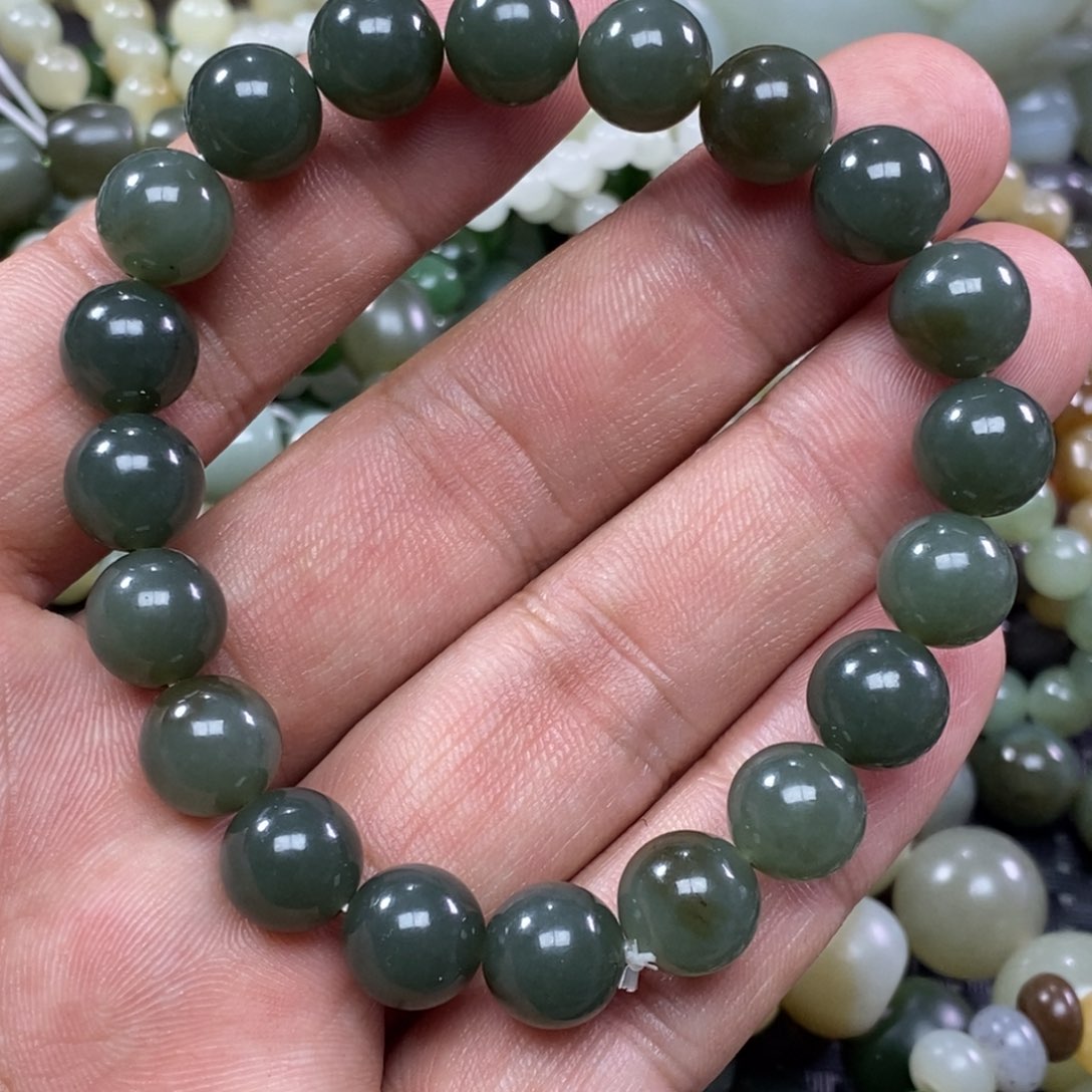 和田玉手链未镶嵌